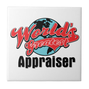 Azulejo De Cerámica El mejor evaluador del mundo