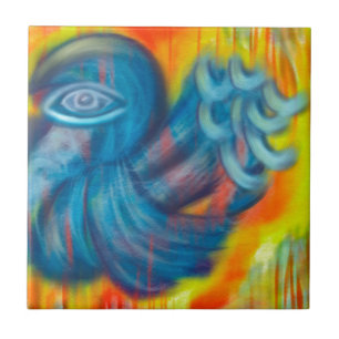 Azulejo De Cerámica El ojo