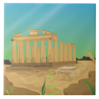 Azulejo De Cerámica El paisaje personalizado de Atlantas