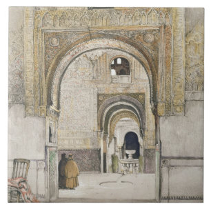 Azulejo De Cerámica El Pasillo de las dos hermanas (Sala de las dos