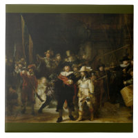 El reloj nocturno, Rembrandt van Rijn