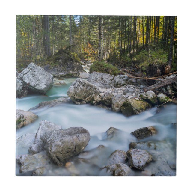 Azulejo De Cerámica El torrent Ramsauer Ache (Frente)