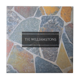 Azulejo De Cerámica Elegantes adoquines pintados / Piedras decorativas