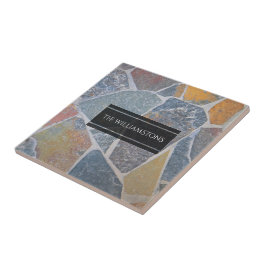 Azulejo De Cerámica Elegantes adoquines pintados / Piedras decorativas