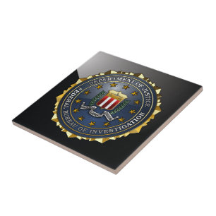Azulejo De Cerámica Emblema del FBI