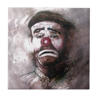 Azulejo De Cerámica Emita al payaso Art.jpg de Kelly
