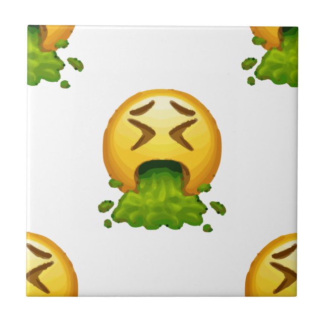 Azulejo De Cerámica emoji (Frente)