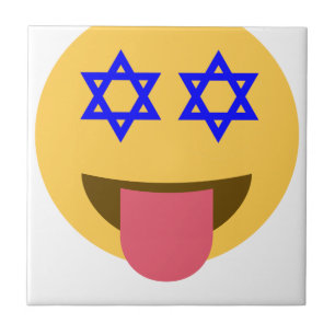Azulejo De Cerámica emoji chanukkah hanukkah