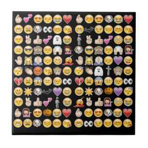 Azulejo De Cerámica emoji de halloween