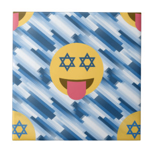 Azulejo De Cerámica emoji hanukkah chanukkah