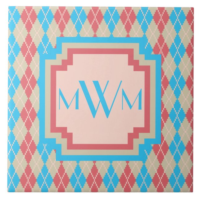 Azulejo De Cerámica En la playa de Argyle Tile (Frente)