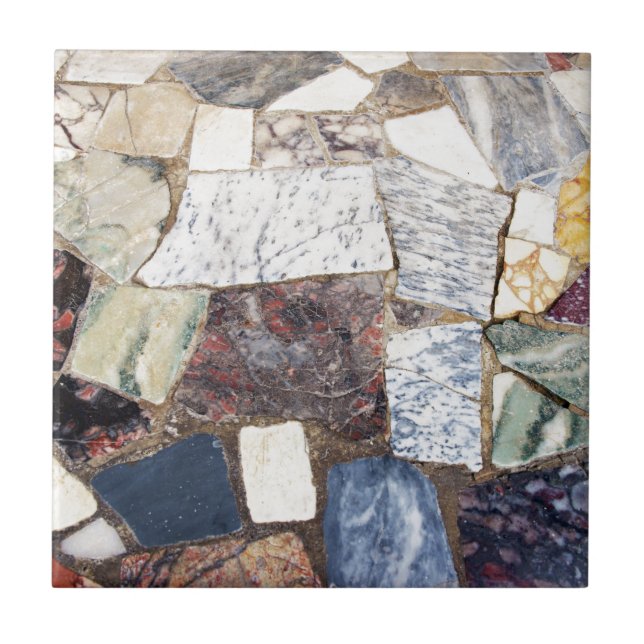 Azulejo De Cerámica Encimera de Pompeya (Frente)