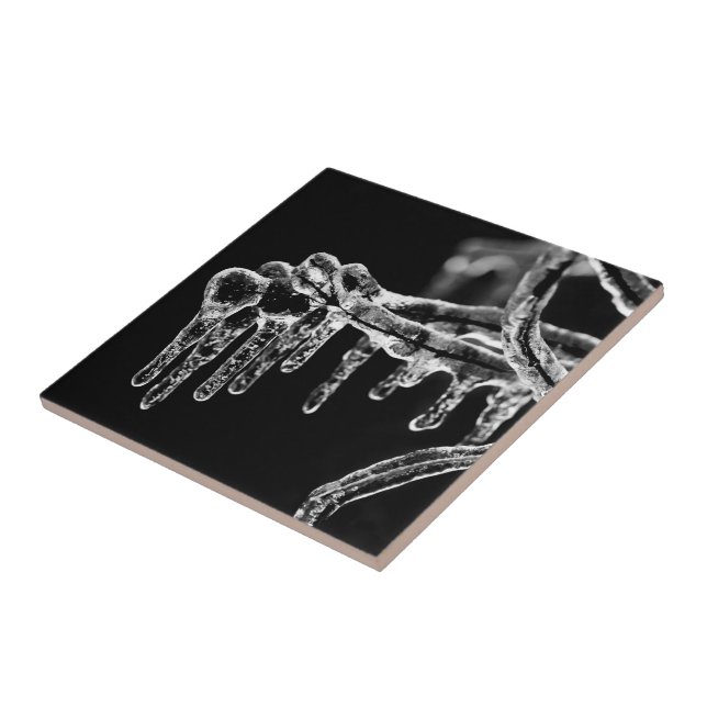 Azulejo De Cerámica entrar en invierno helado (Lado)