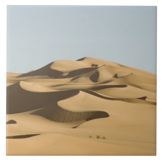 Azulejo De Cerámica Erg Awbari, desierto del Sahara, Fezzan, Libia.4 (Frente)