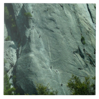 Azulejo De Cerámica Escaladores en El Capitán