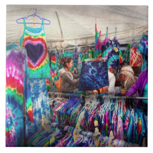 Azulejo De Cerámica Escaparate - Tie Dye ha vuelto