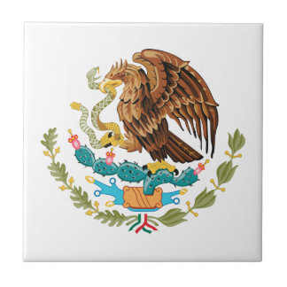 Azulejo De Cerámica Escudo de armas de México