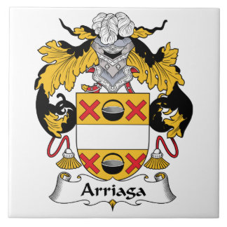 Azulejo De Cerámica Escudo de la familia de Arriaga