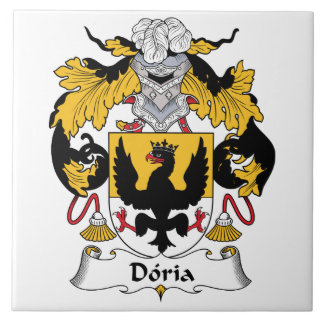 Azulejo De Cerámica Escudo de la familia de Doria