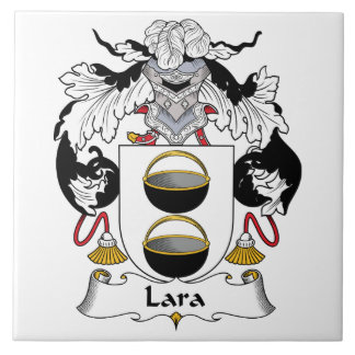 Azulejo De Cerámica Escudo de la familia de Lara