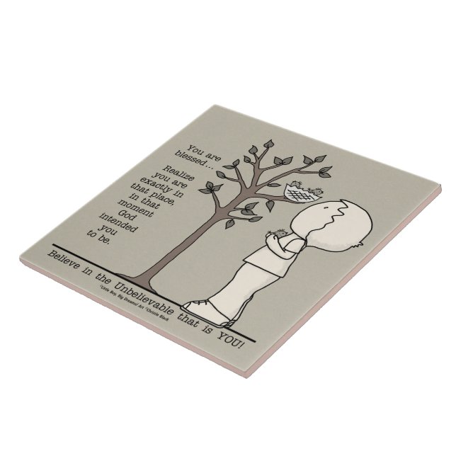 Azulejo De Cerámica Ese lugar (Lado)