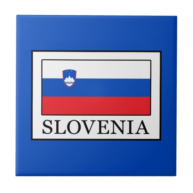 Azulejo De Cerámica Eslovenia (Frente)