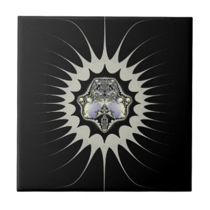Azulejo De Cerámica Espacio Dorado