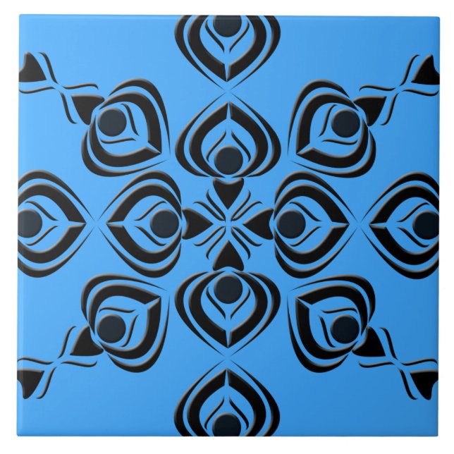 Azulejo De Cerámica Espadas (Frente)