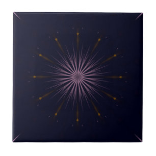 Azulejo De Cerámica Esparkles en la oscuridad