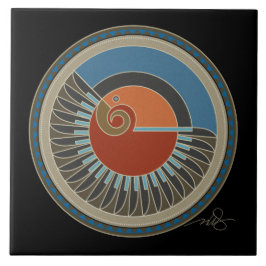 Azulejo De Cerámica Espíritu De Águila