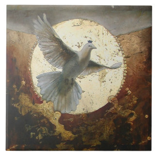 Azulejo De Cerámica Espíritu Santo