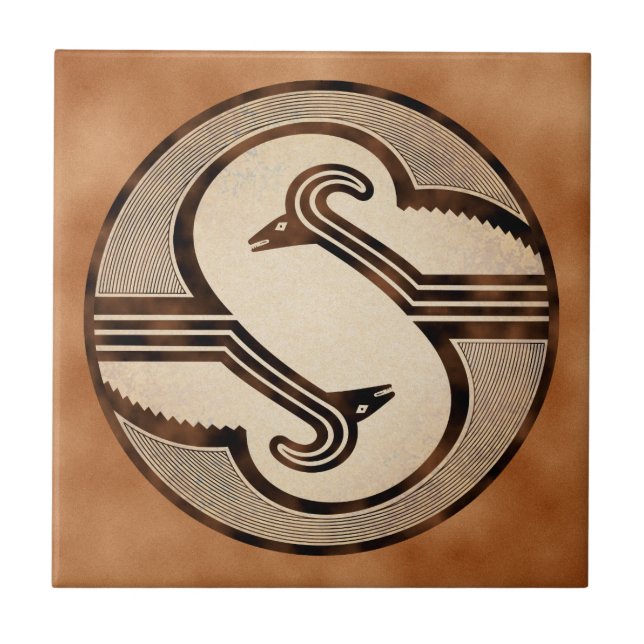 Azulejo De Cerámica Espolones de Mimbres (Frente)