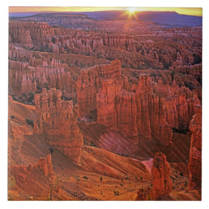 Azulejo De Cerámica Estados Unidos, Utah, Parque Nacional Bryce Canyon
