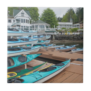 Azulejo De Cerámica Estados Unidos, Washington, Islas San Juan