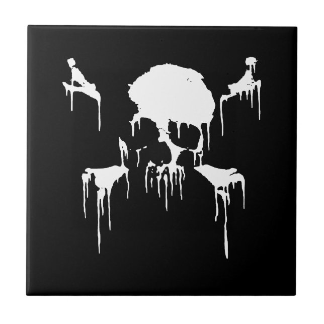 Azulejo De Cerámica Estancia escarchada (Frente)