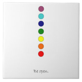 Azulejo De Cerámica Estar abierto - Chakra Line Ceramic Tile