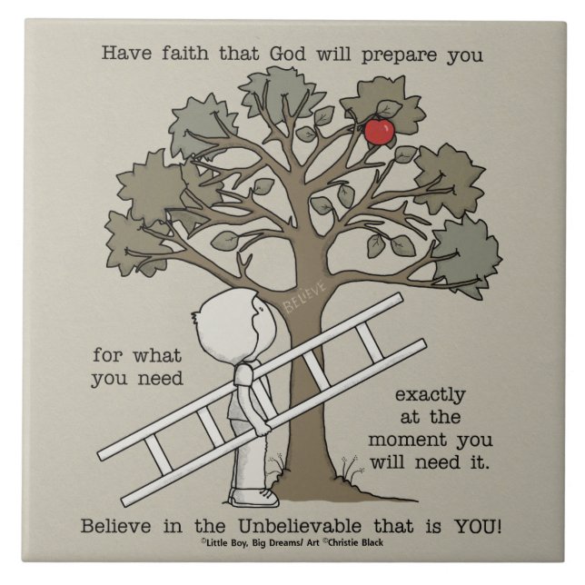 Azulejo De Cerámica Estar preparado (Frente)