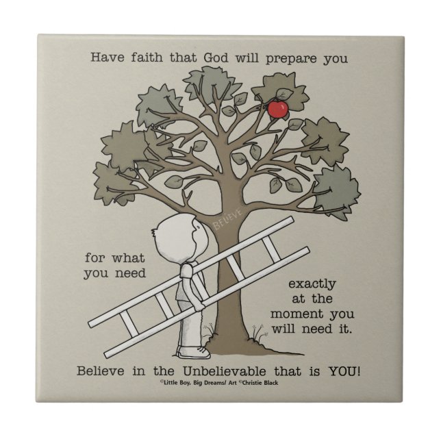 Azulejo De Cerámica Estar preparado (Frente)