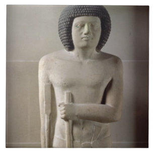 Azulejo De Cerámica Estatua de Sepa, viejo reino (piedra caliza