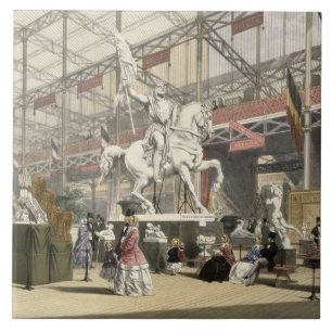 Azulejo De Cerámica Estatuas en la sección de Bélgica del gran Exhib