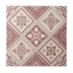 Azulejo de Cerámica Estilo Veneciano   Barroco Ita