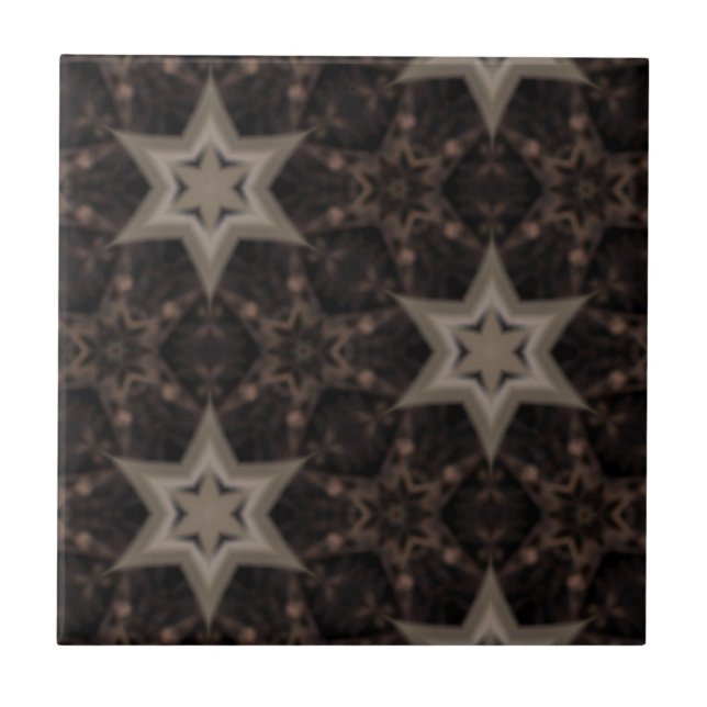 Azulejo De Cerámica Estrellas (Frente)