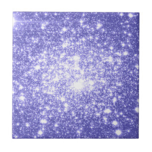 Azulejo De Cerámica Estrellas de lavanda