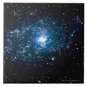 Azulejo De Cerámica Estrellas en espacio