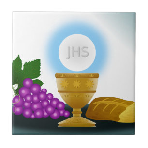 Azulejo De Cerámica eucarista