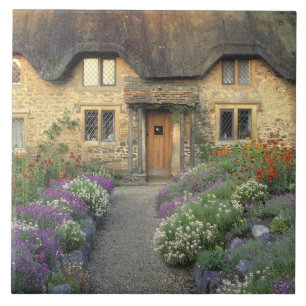 Azulejo De Cerámica Europa, Inglaterra, Chippenham. Luz temprano en la