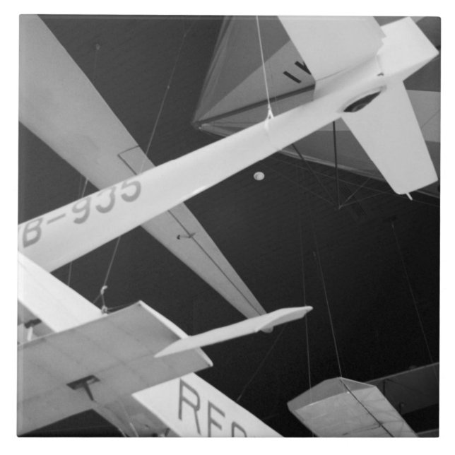 Azulejo De Cerámica Europa, Suiza, Lucerna. Vuelo aéreo (Frente)