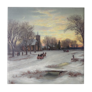 Azulejo De Cerámica Eve navidades