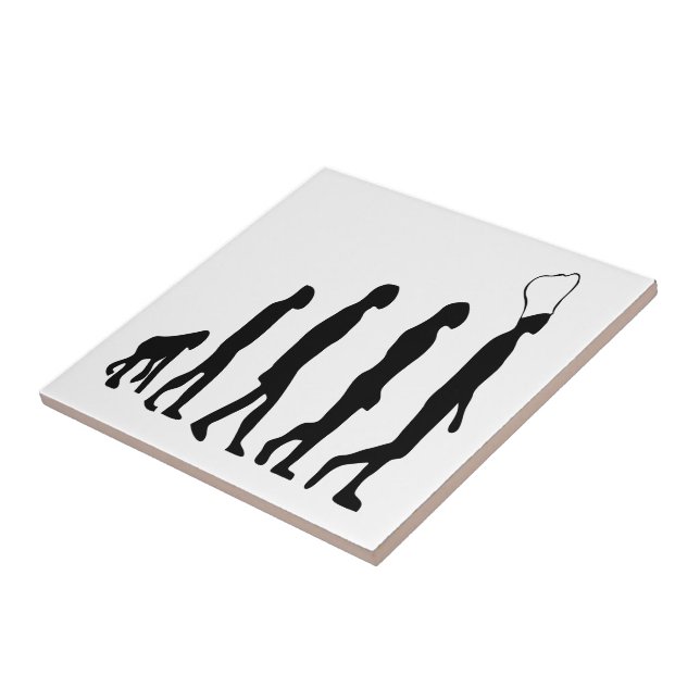 Azulejo De Cerámica Evolución del chef (Lado)