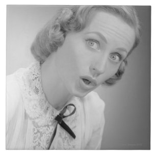 Azulejo De Cerámica Expresiones faciales